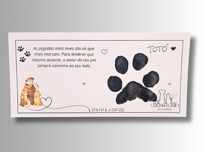 Carimbo de Pata Pet
